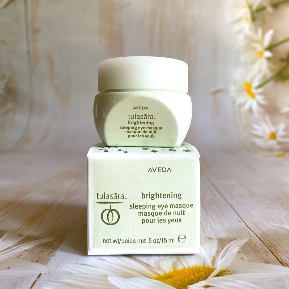 Aveda Tulasara Brightening Sleeping Eye Masque, Full Size 15mL /0.5oz, New Boxed